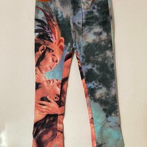 Voyage Passion Graphic Jeans